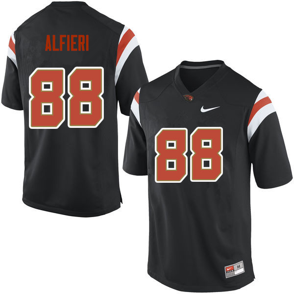 Men Oregon State Beavers #88 Michael Alfieri College Football Jerseys Sale-Black